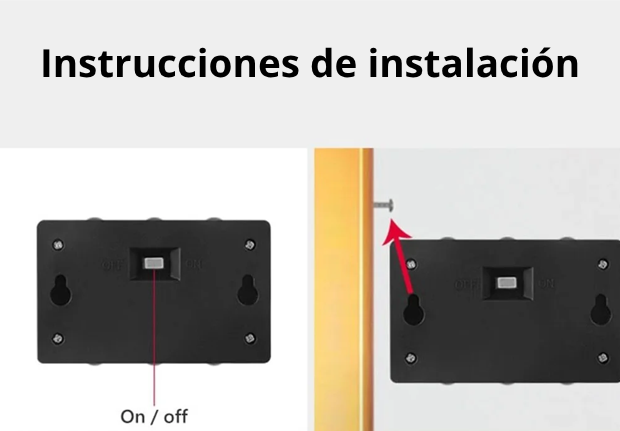 luz solar LED de aplique instalado en pared ideal para jardín o fachada