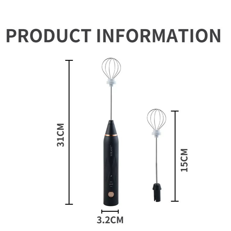 batidor espumador de cocina que ocupa poco espacio