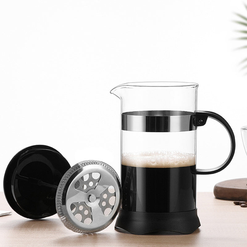 cafetera prensa francesa tamaño compacto para una persona