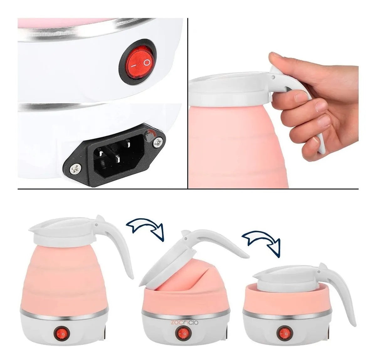 Calentador de agua eléctrico portátil