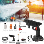 accesorios completos para hidrolavadora y tarro de espuma