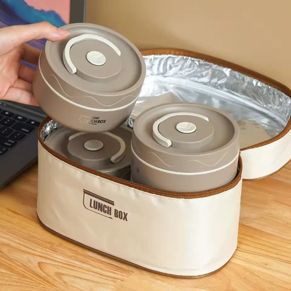 Lonchera Porta Comida con estuche térmico