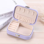 Mini joyero portátil de viaje para organizar joyas de forma práctica
