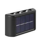 Mini lámpara solar x6 Led, impermeable, automática y ecológica.