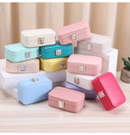Mini joyero organizador de accesorios para viaje