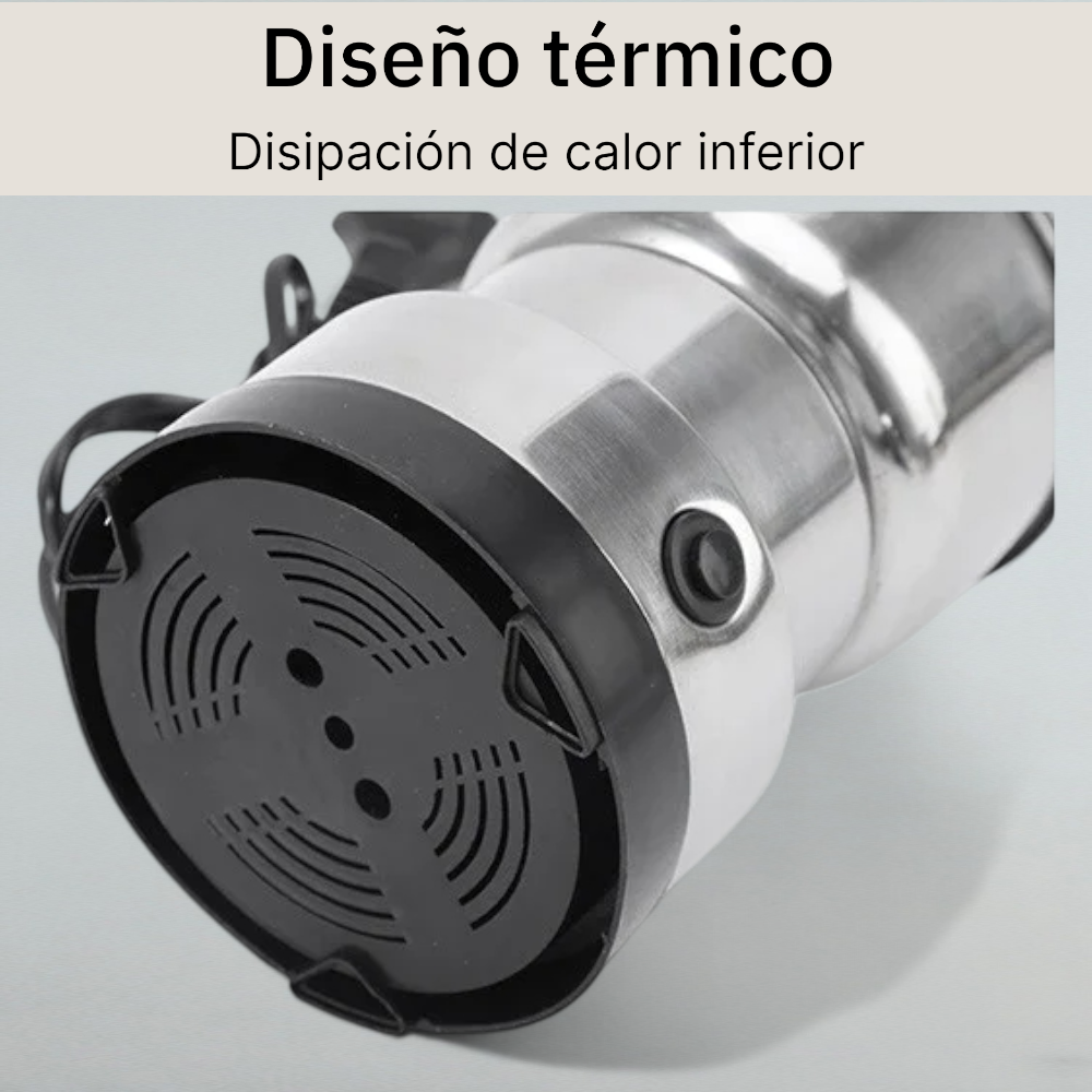 triturador de cafe acero inoxidable cafe fresco y recien molido especias con sabor intenso