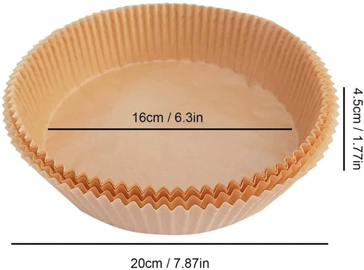 Papel protector para freidora de aire