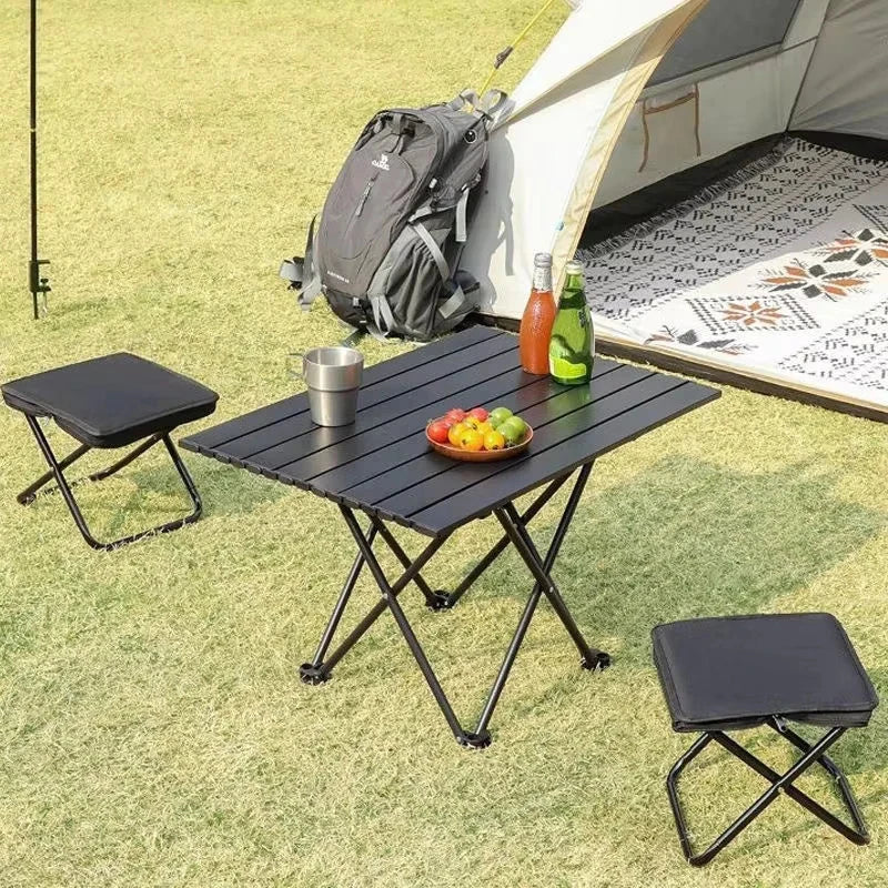 Sillas plegablles para camping resistentes y de rápido armado.