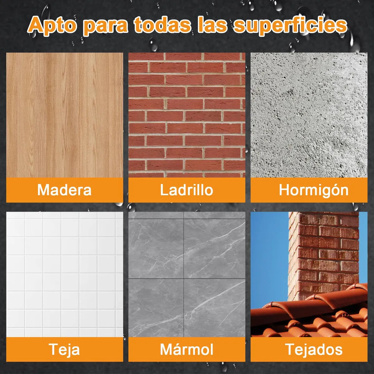 protector sellante impermeable de fácil aplique para todo tipo de superficies