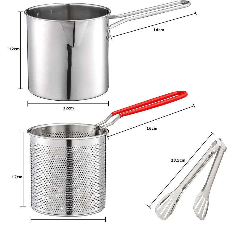 olla en acero inoxidable para familias pequeñas