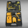 Taladro con herramientas y kit completo para uso doméstico